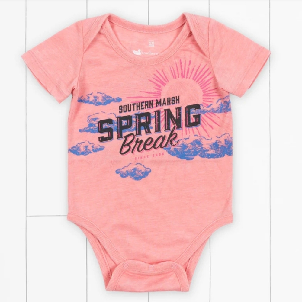 🆕️ Southern Marsh SEAWASH  Snap Onesie Spring Break
